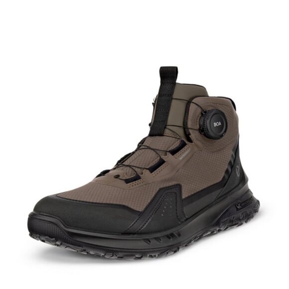 🇨🇦 ECCO Ult-Trn Men's Textile Waterproof Mid-Cut Boa Sneaker Boot - Picture 1 of 7
